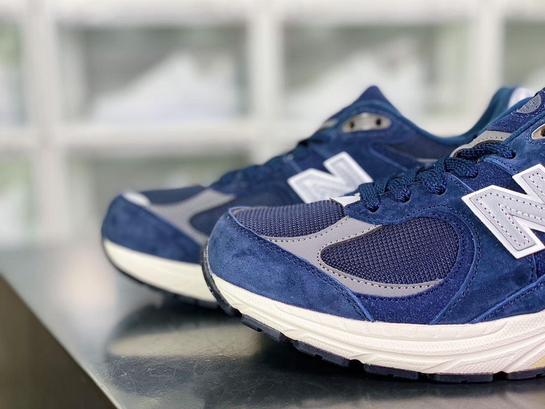 NB [New Balance] ML2002 series retro dad style casual sports jogging shoes ”Navy Blue Gray Silver” M2002RCA