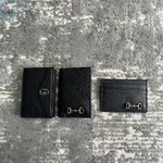 Quality AAA+ Replica
 Gucci Wallet Card pack Black