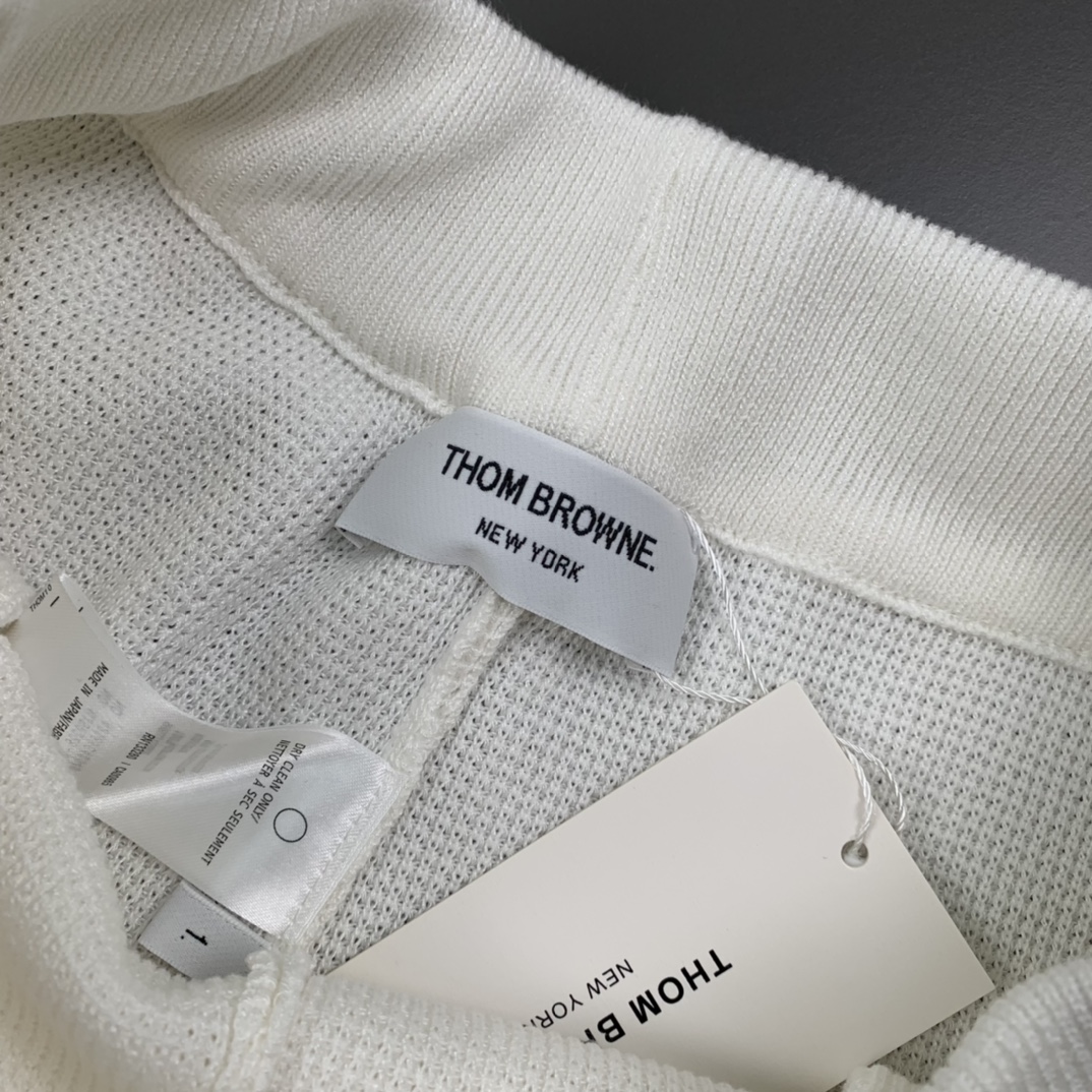 New Cashmere Collection: TB 4-Bard Tweed Shorts for Spring/Summer 2024 - 图片 4