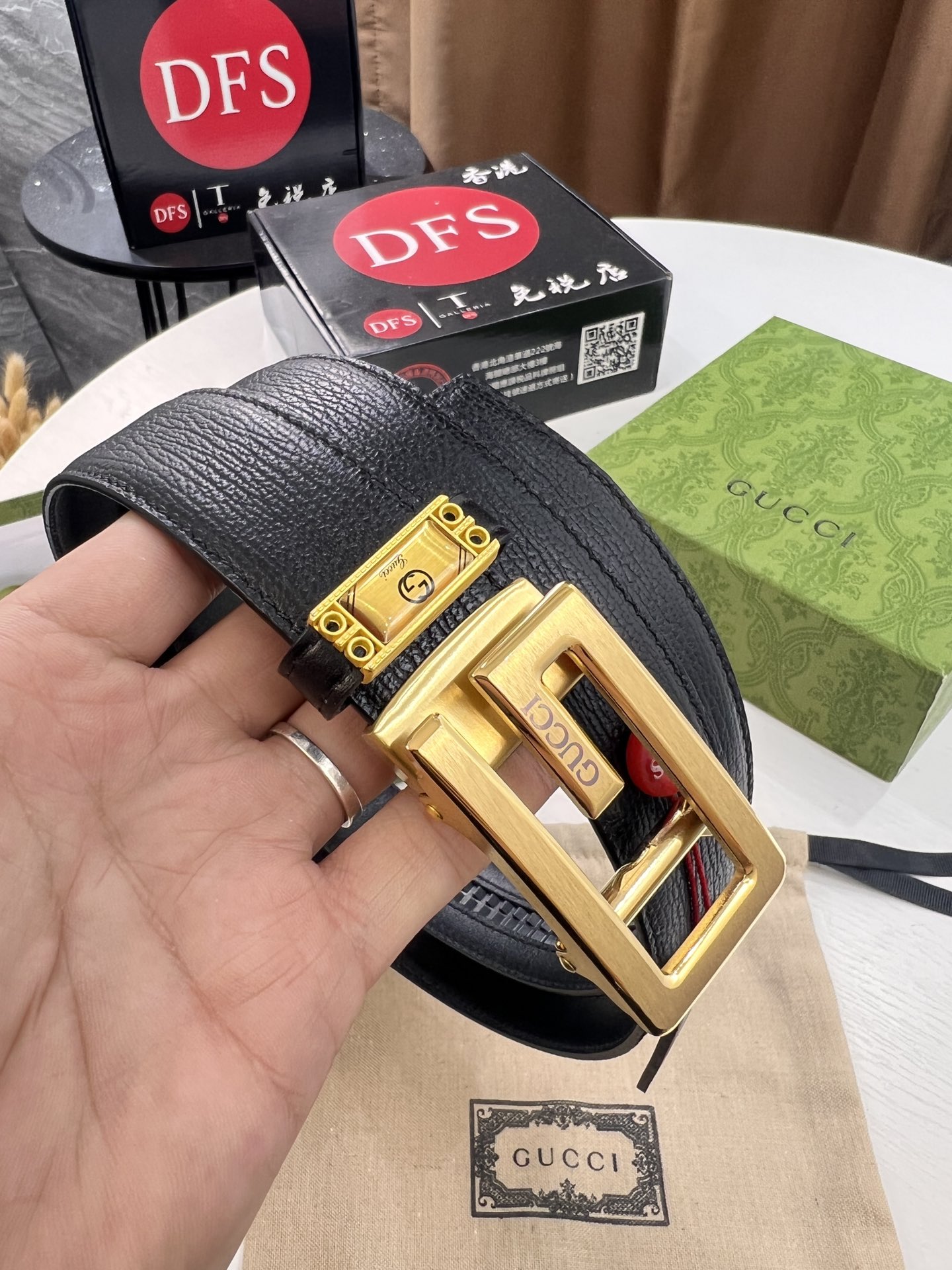 古奇GUCCi自动扣皮带 款 头层牛皮 顶级品质商务正装 古奇自动皮带滑轨手感柔软 自动精钢外穿五金 宽度3.5cm