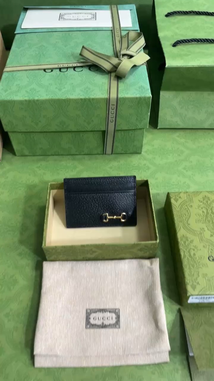 Gucci Wallet Card pack Black