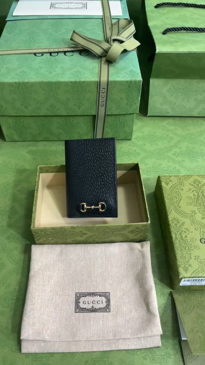 Gucci Wallet Card pack Black