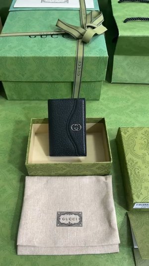 Gucci Wallet Card pack Black