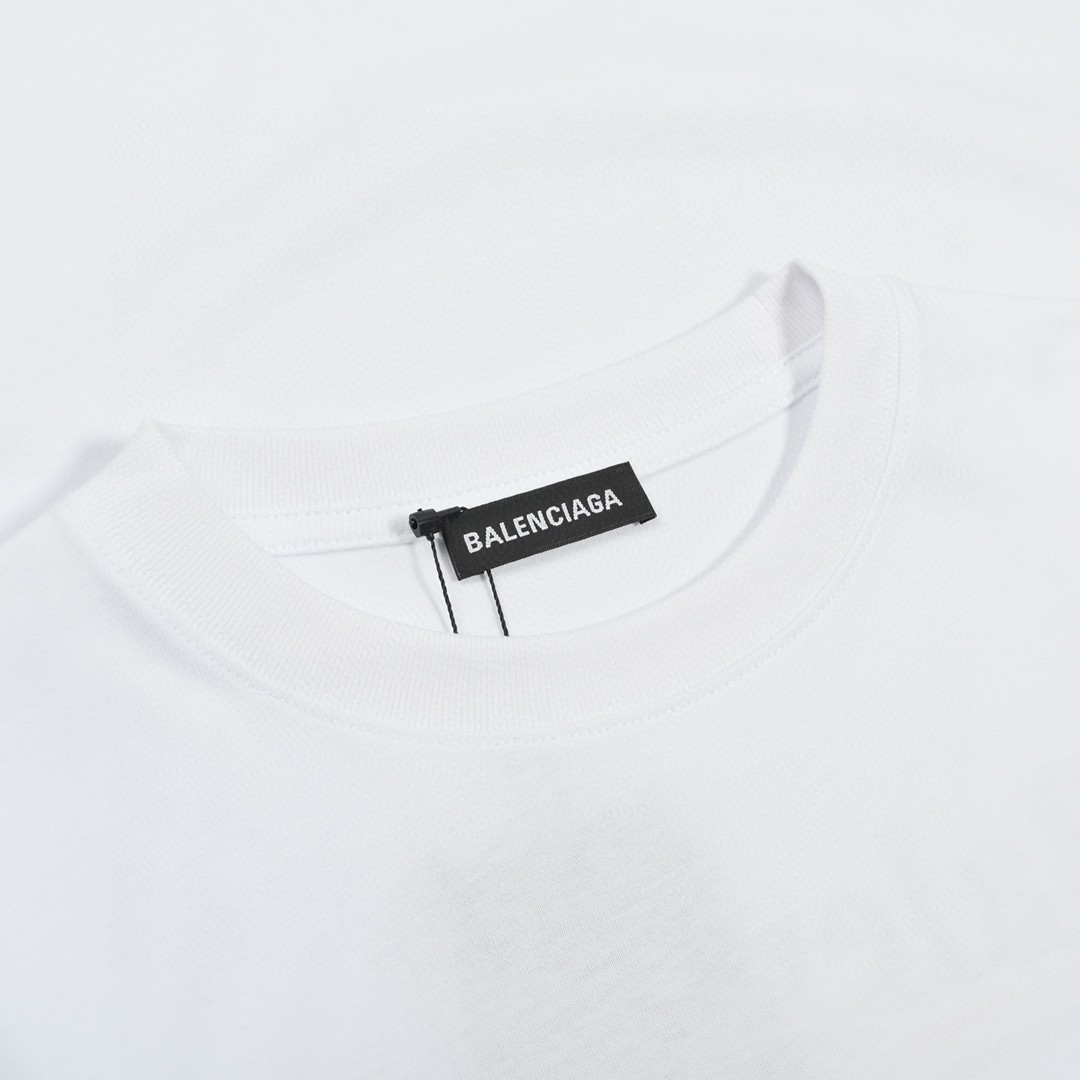 Balenciaga 巴黎世家 可乐纹印花短袖-Chinese UA Cheap High Quatity Brand Clothes Bags handbags Sneakers wholesale wholesaler seller from China Factory suppliers Fashion Clothing Shoes best Quality Beautiful Price Balenciaga 巴黎世家 可乐纹印花短袖