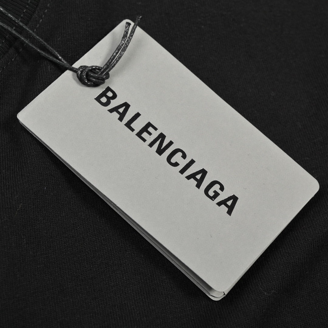 Balenciaga/巴黎世家 可乐纹印花短袖