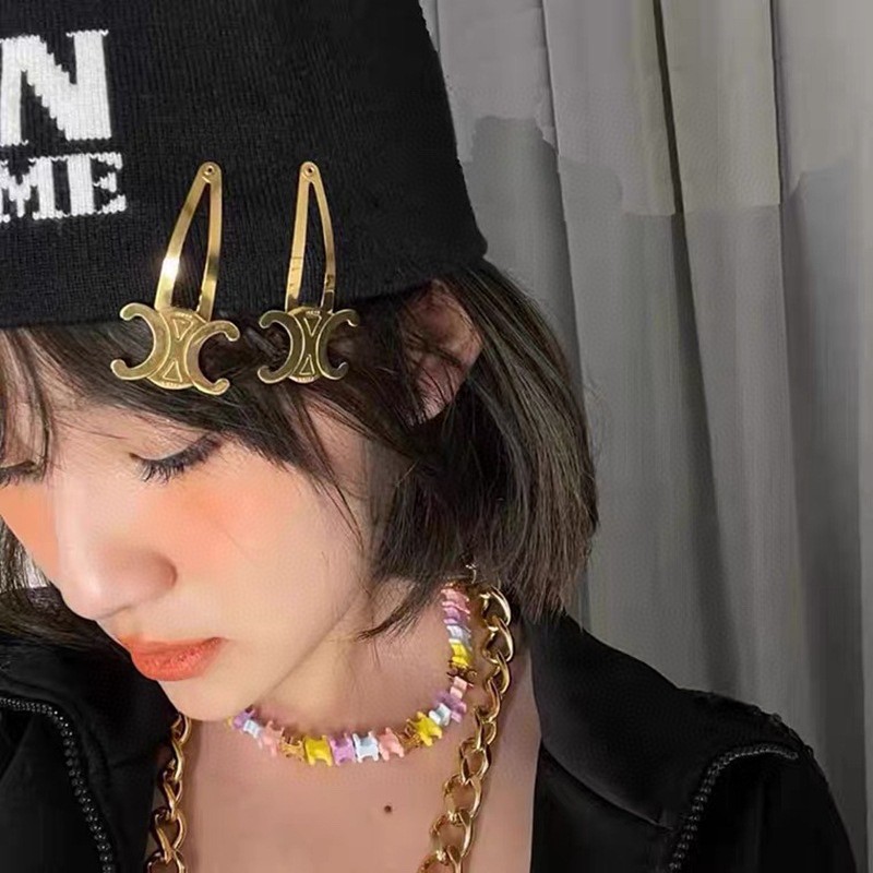 Celine New Hair Clip 4*7.5cm Complete set of five colors 13 a1680496219044 3704