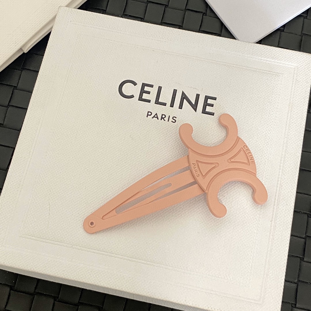 Celine New Hair Clip 4*7.5cm Complete set of five colors 14 a1680496219045 8333