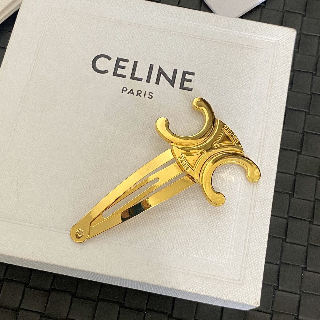 Celine New Hair Clip 4*7.5cm Complete set of five colors 17 a1680496219046 2443