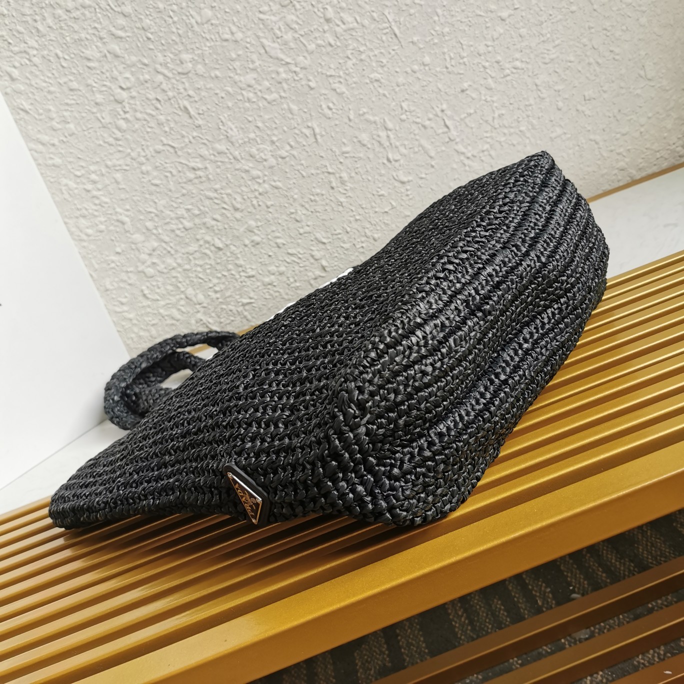 Prada 新品首发 2022夏季最新款1BG392酒椰纤维托特包