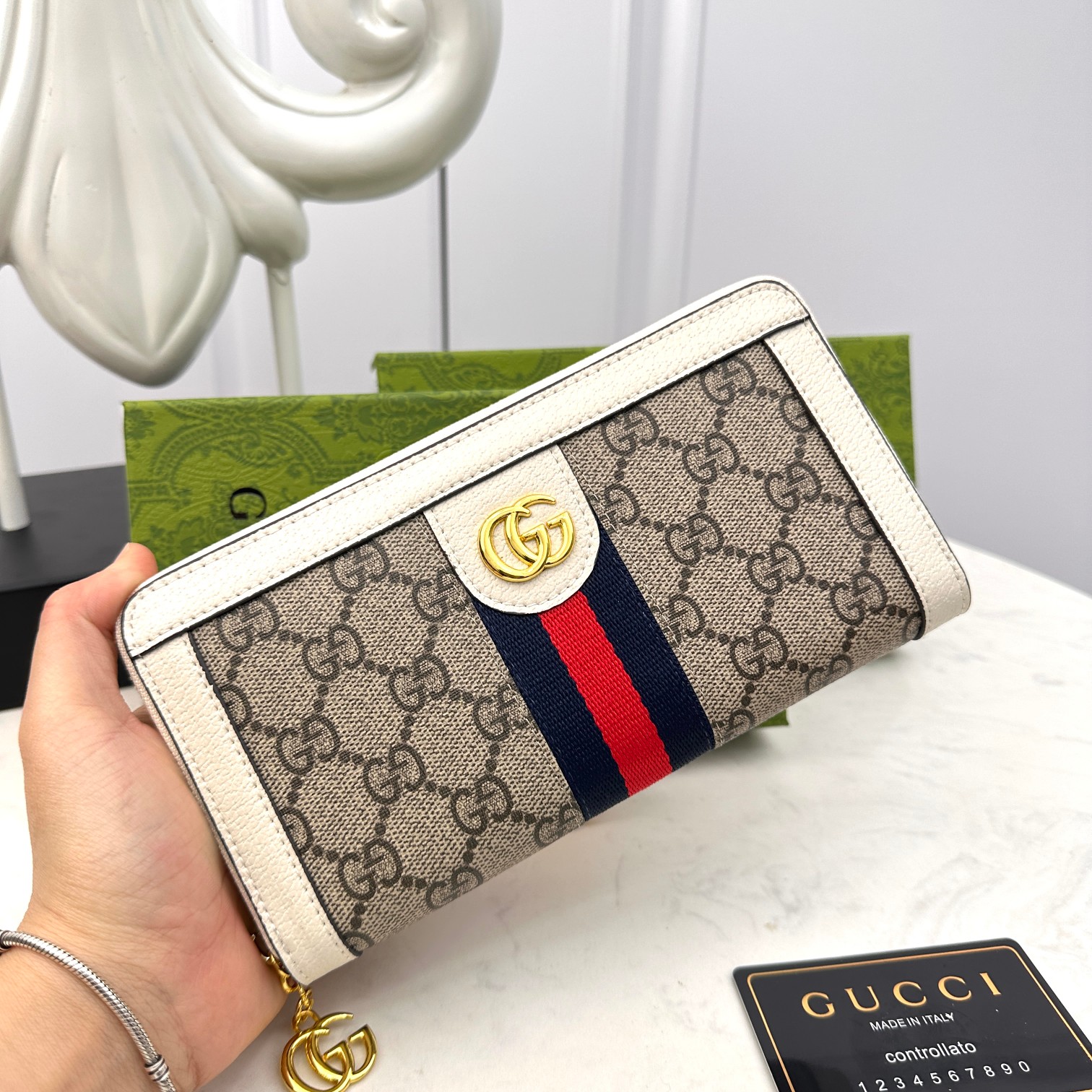 Gucci Wallet Buy 2023 Replica
 Black Cowhide Fashion