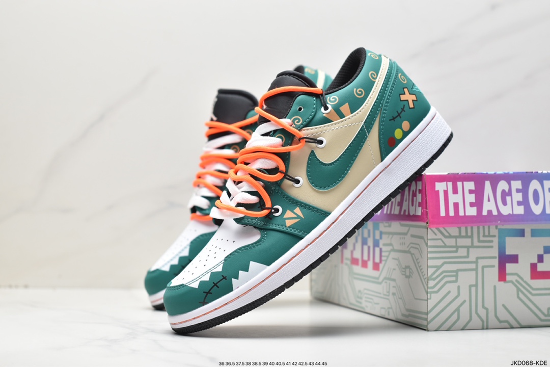 160 Nike Air Jordan 1 Low”Brown Mocha”AJ1低帮乔丹一代553558-002