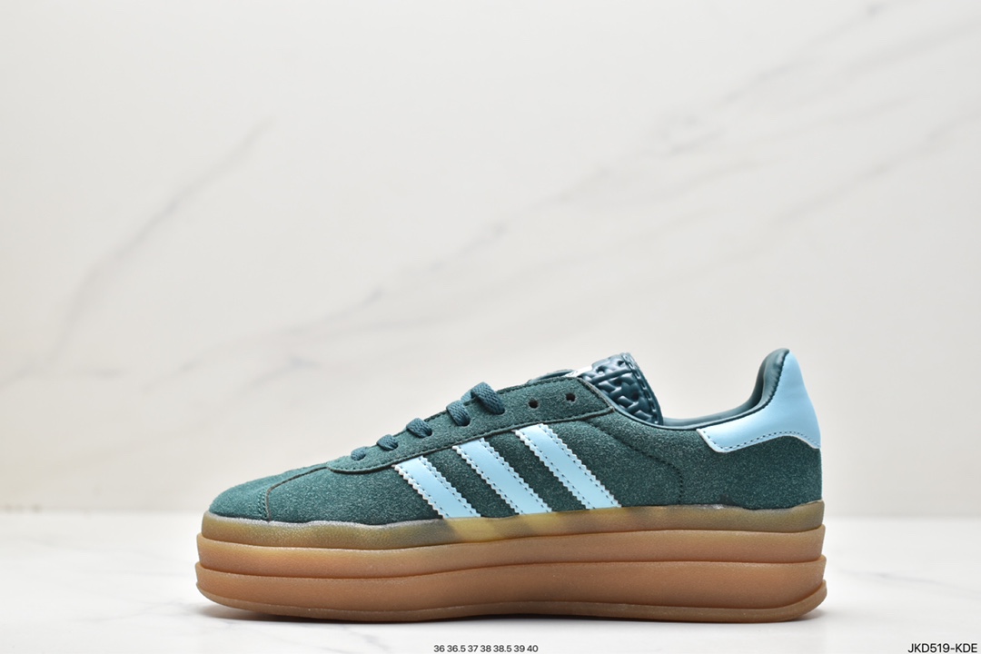 Adidas Gazelle Bold w low-top retro all-match casual sports shoes IG9999