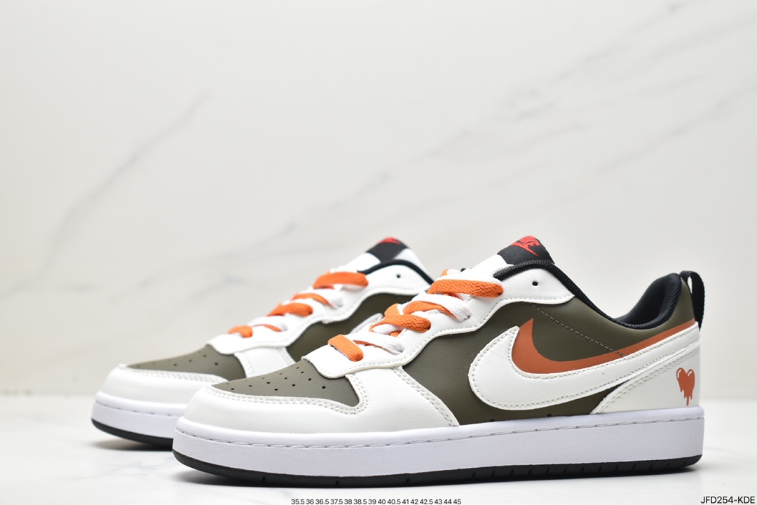 170 耐克Nike Court Borough Low 2 SE1（GS）低帮百搭透气休闲运动板鞋男女鞋 BQ5448-110