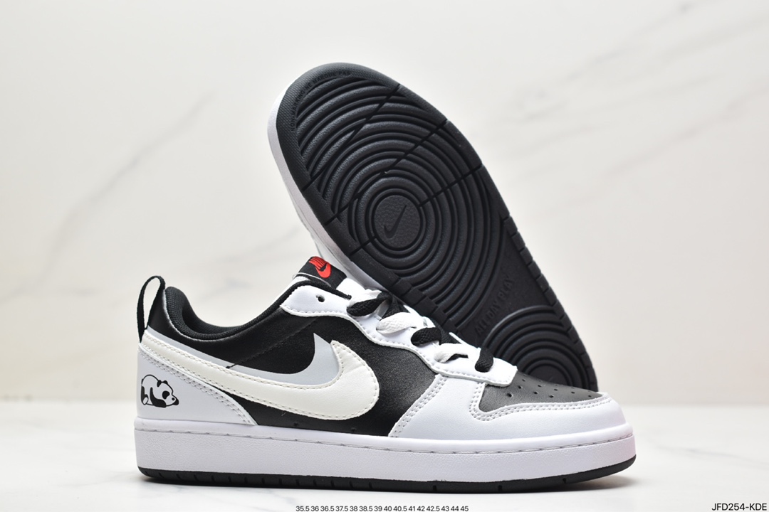 170 耐克 Nike Court Borough Low 2 SE1（GS）低帮百搭透气休闲运动板鞋男女鞋BQ5448-110