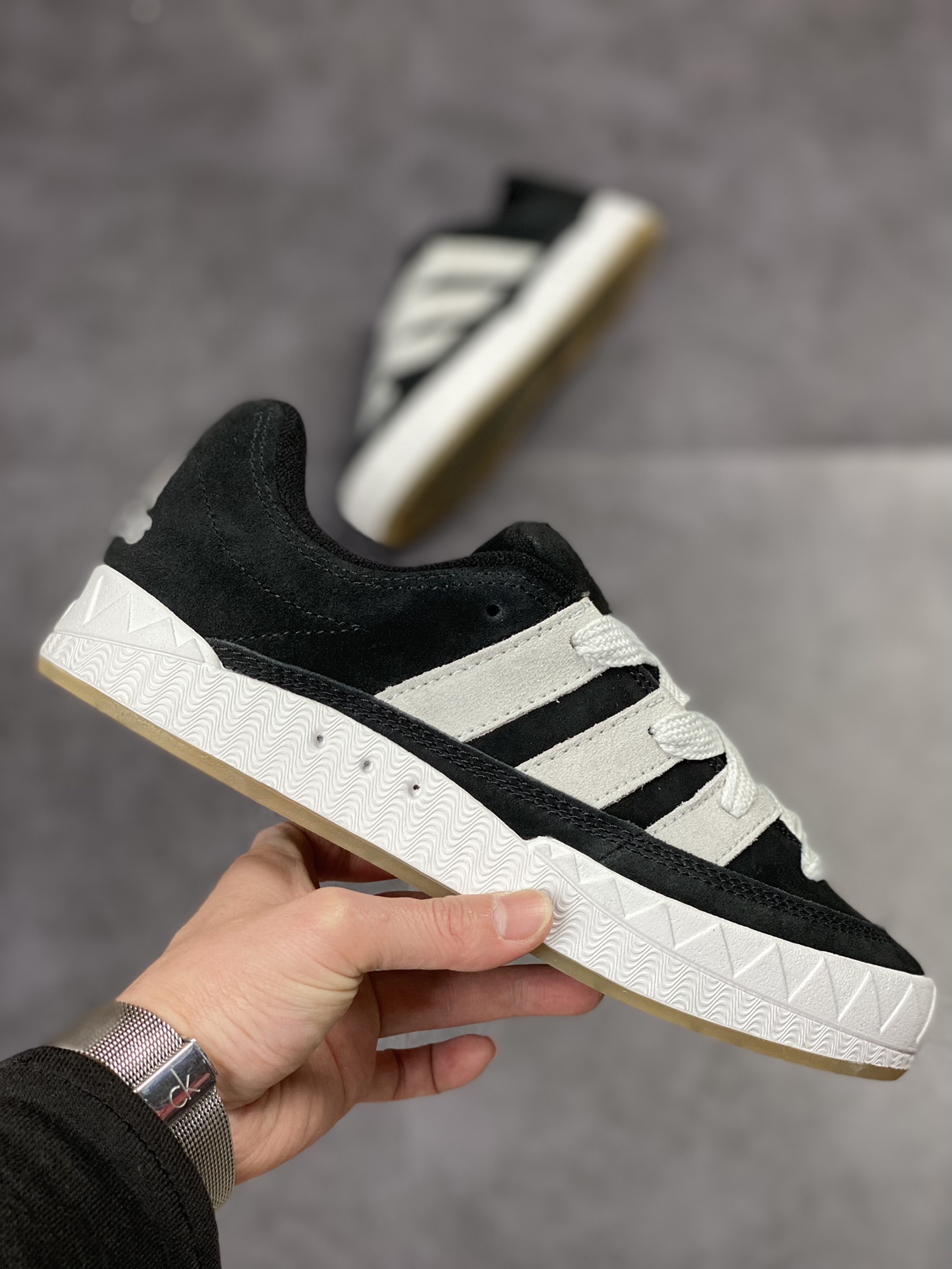 Adidas Adimatic Low Matic series low-top retro shark bread casual sports skateboard shoes GY5274