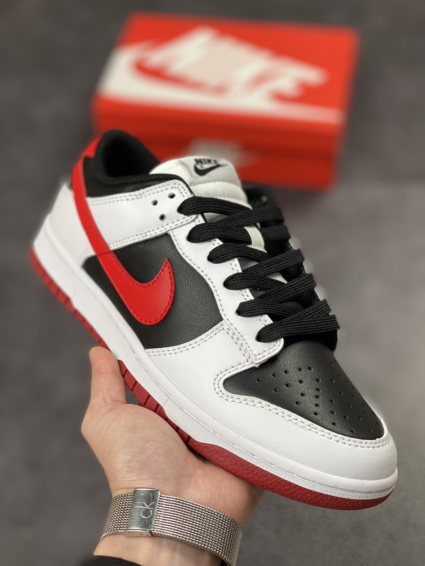 180 NIKE SB Dunk Low 黑白红 性价比天花板DD1391-605