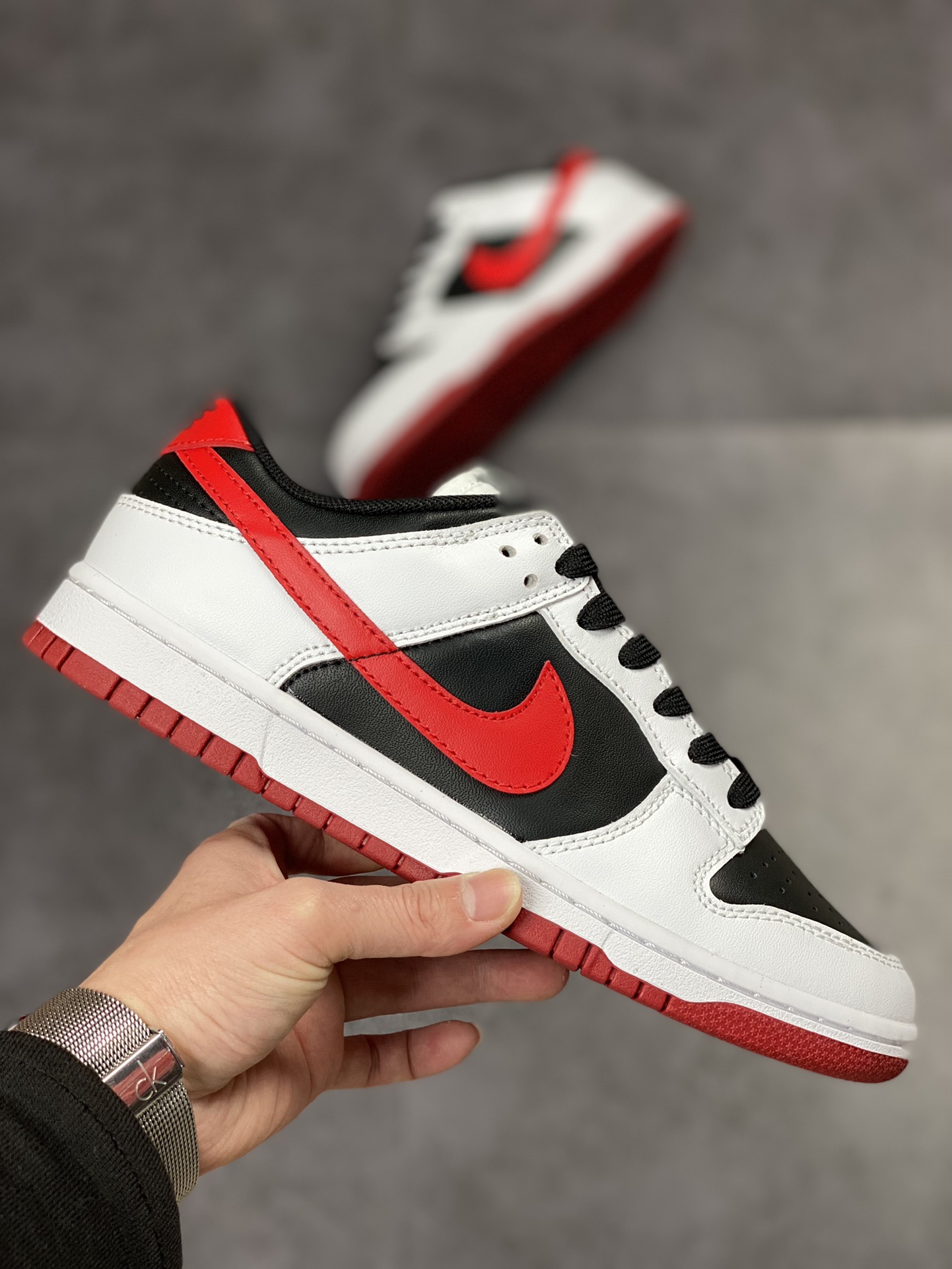 180 NIKE SB Dunk Low 黑白红 性价比天花板DD1391-605