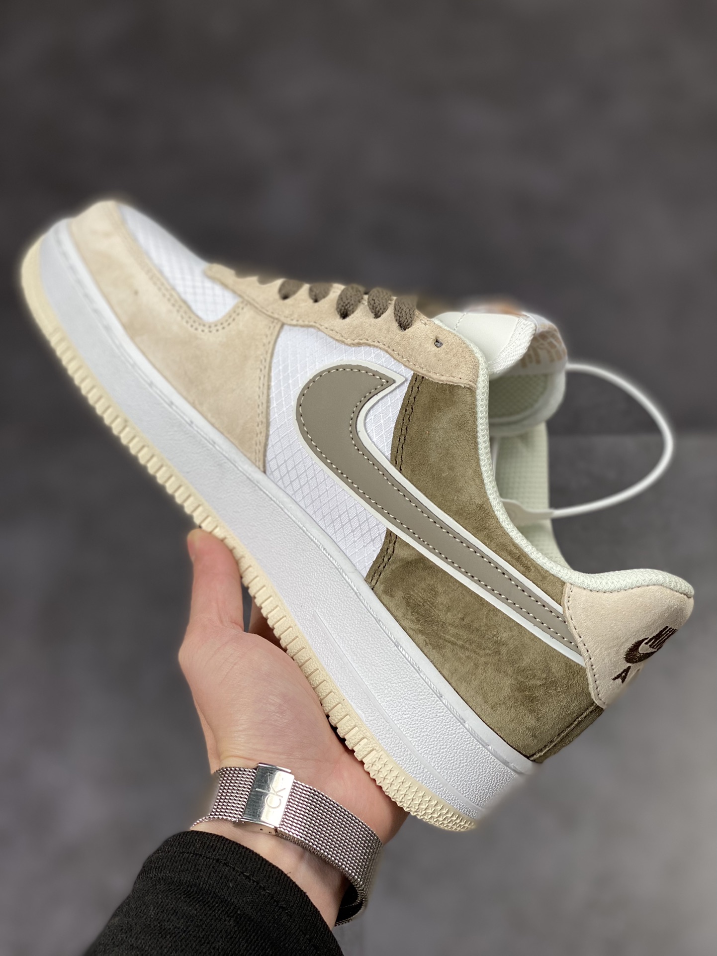 190 Nike Air Force 1 Low 07 白棕绿 CW2288-701