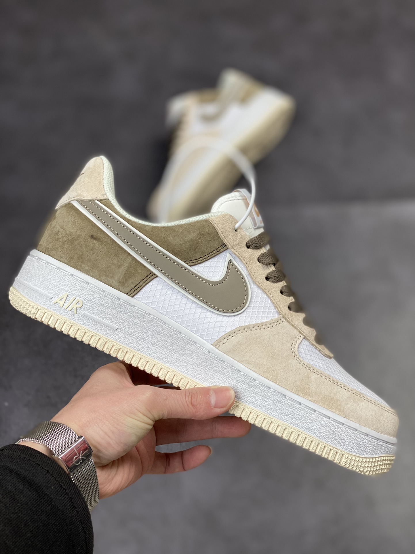 190 Nike Air Force 1 Low 07 白棕绿 CW2288-701