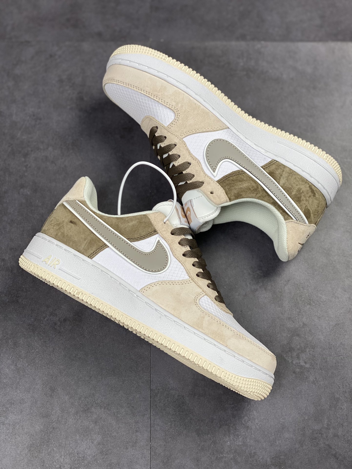 190 Nike Air Force 1 Low 07 白棕绿 CW2288-701