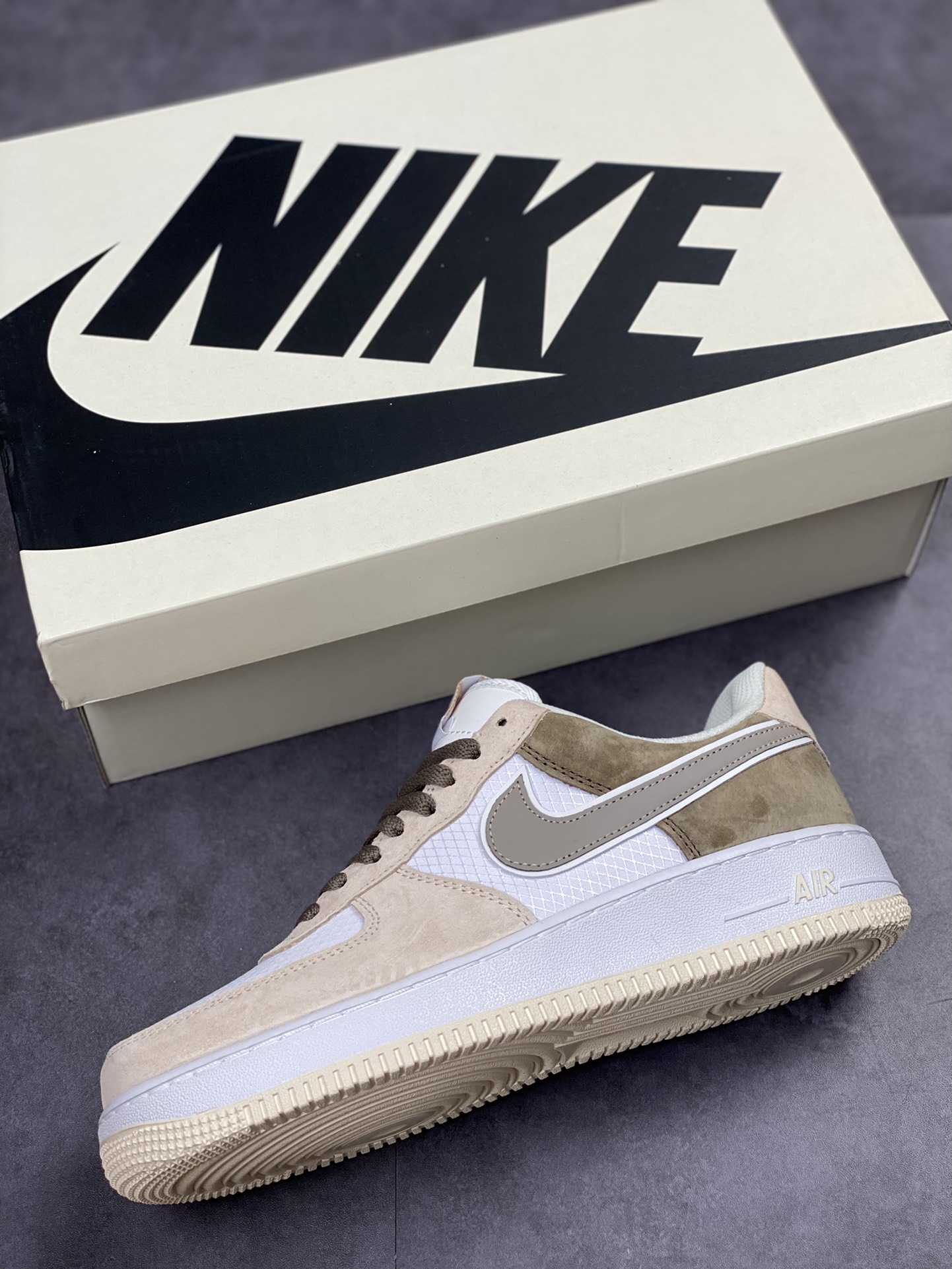 190 Nike Air Force 1 Low 07 白棕绿 CW2288-701