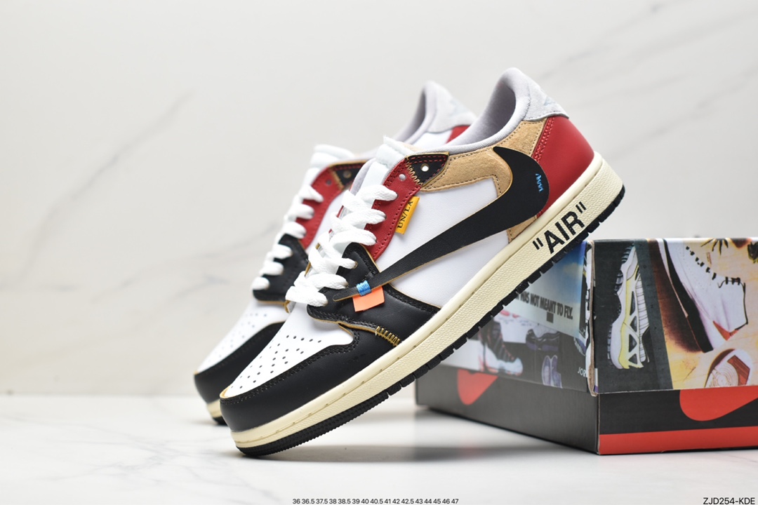 240 Air Jordan 1 Retro High OG 倒勾 黑白红 反向脚趾 CZ0790-108