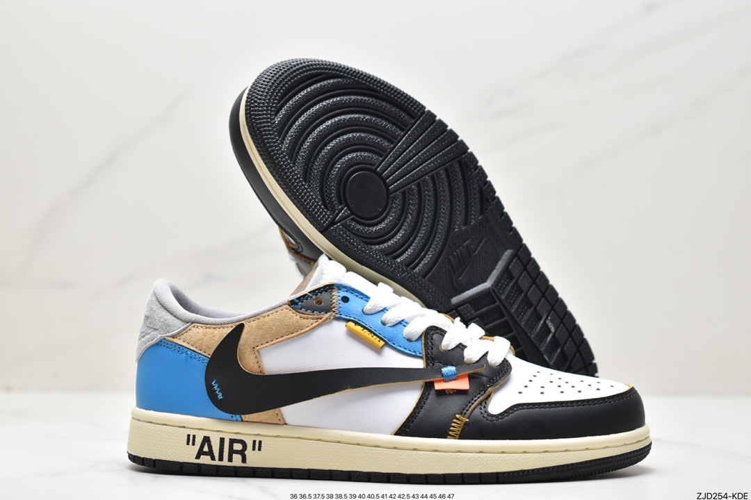 240 Air Jordan 1 Retro High OG 倒勾 黑白红 反向脚趾 CZ0790-108