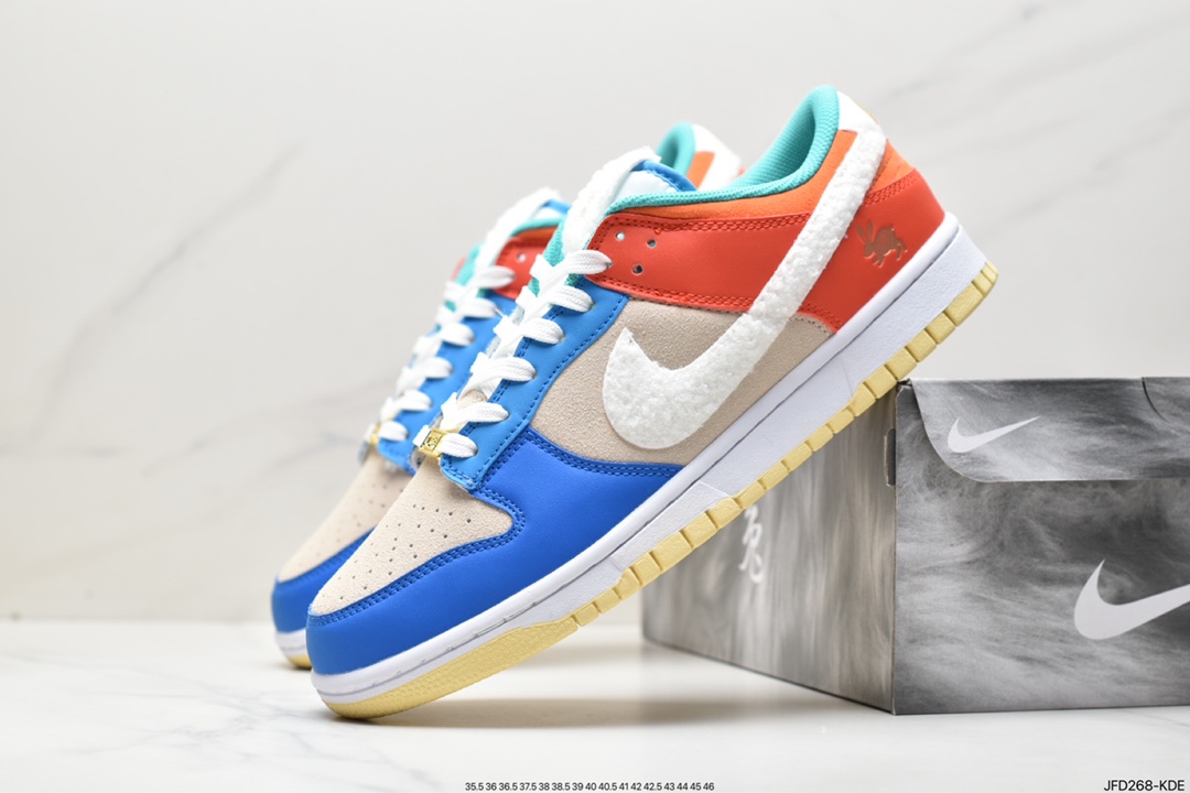 170 Nike Dunk Low ”Year of the Rabbit 免年 北京防滑耐磨 低帮板鞋 FD4203-111