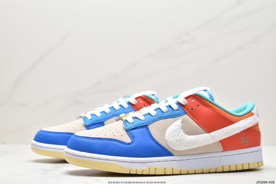 170 Nike Dunk Low ”Year of the Rabbit 免年 北京防滑耐磨 低帮板鞋 FD4203-111