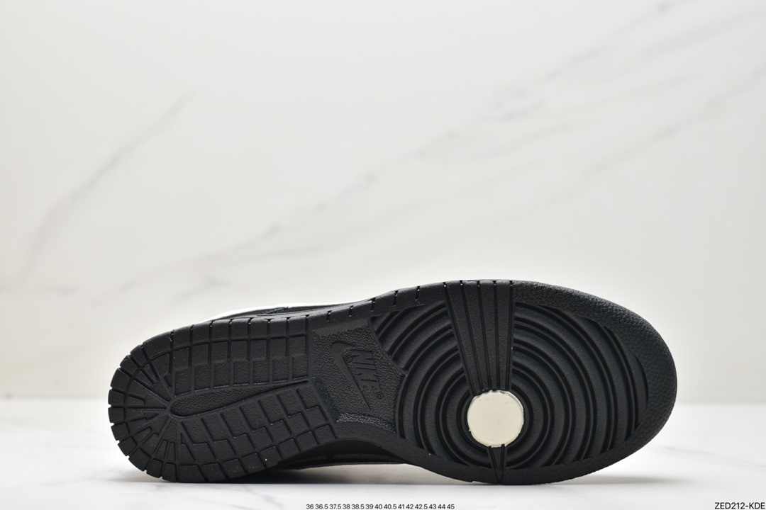 260 DUNK 麂皮 黑白色 Nike Dunk Low DD1391-101