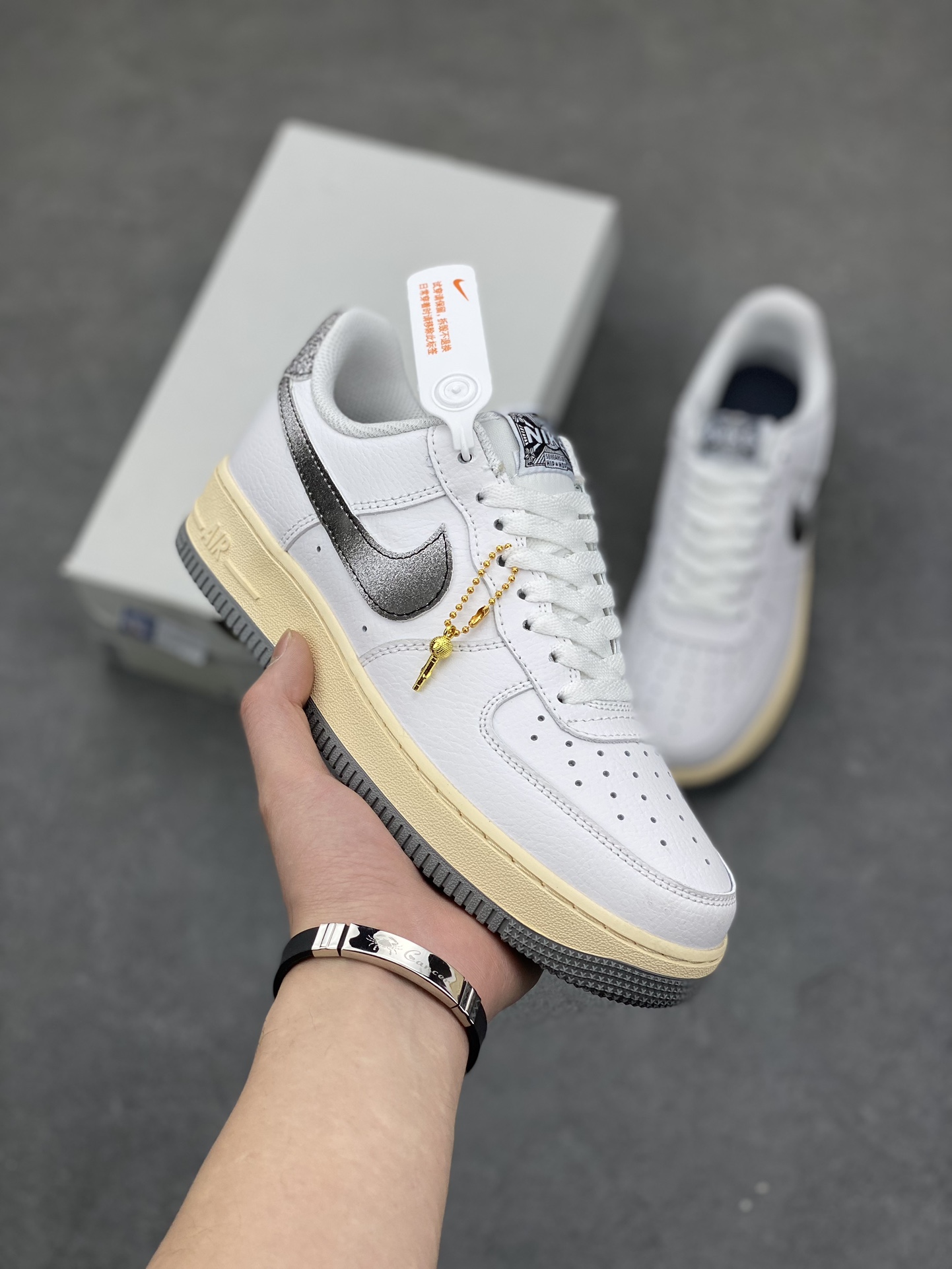Nike Air Force 1 Low '07 Black White Gradient Casual Sneakers DV7183-100 2 i1680464098 3067 0