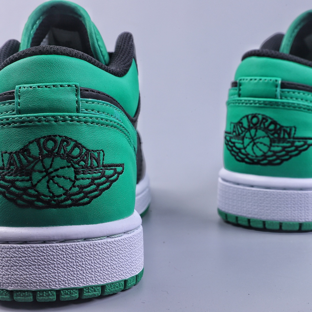 200 Air Jordan AJ1 Low 低帮系列 黑绿脚趾 553558-065