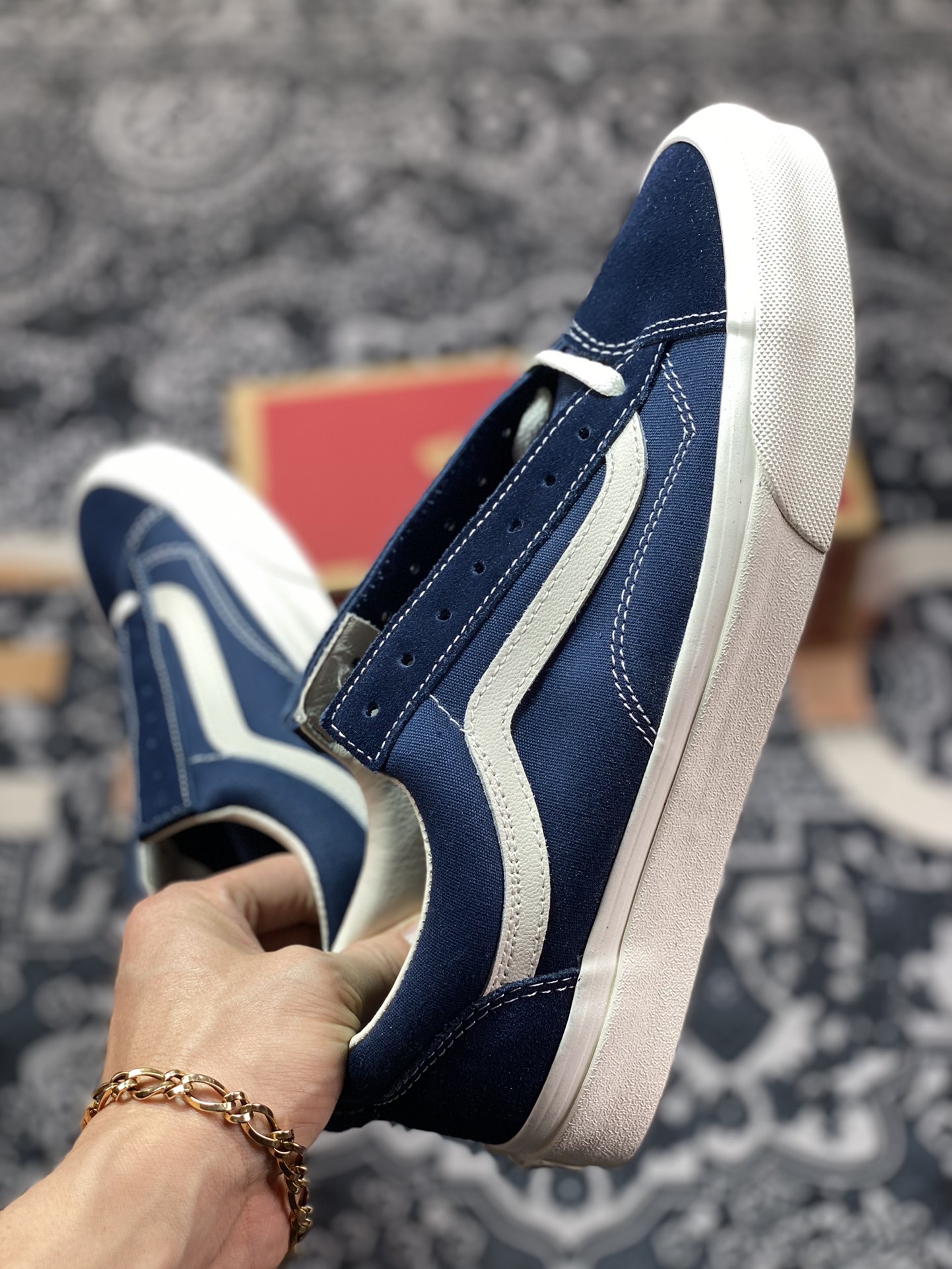 Vans Style 36 Navy Blue Quanzhilong Small Head VN0A3DZ3RFL