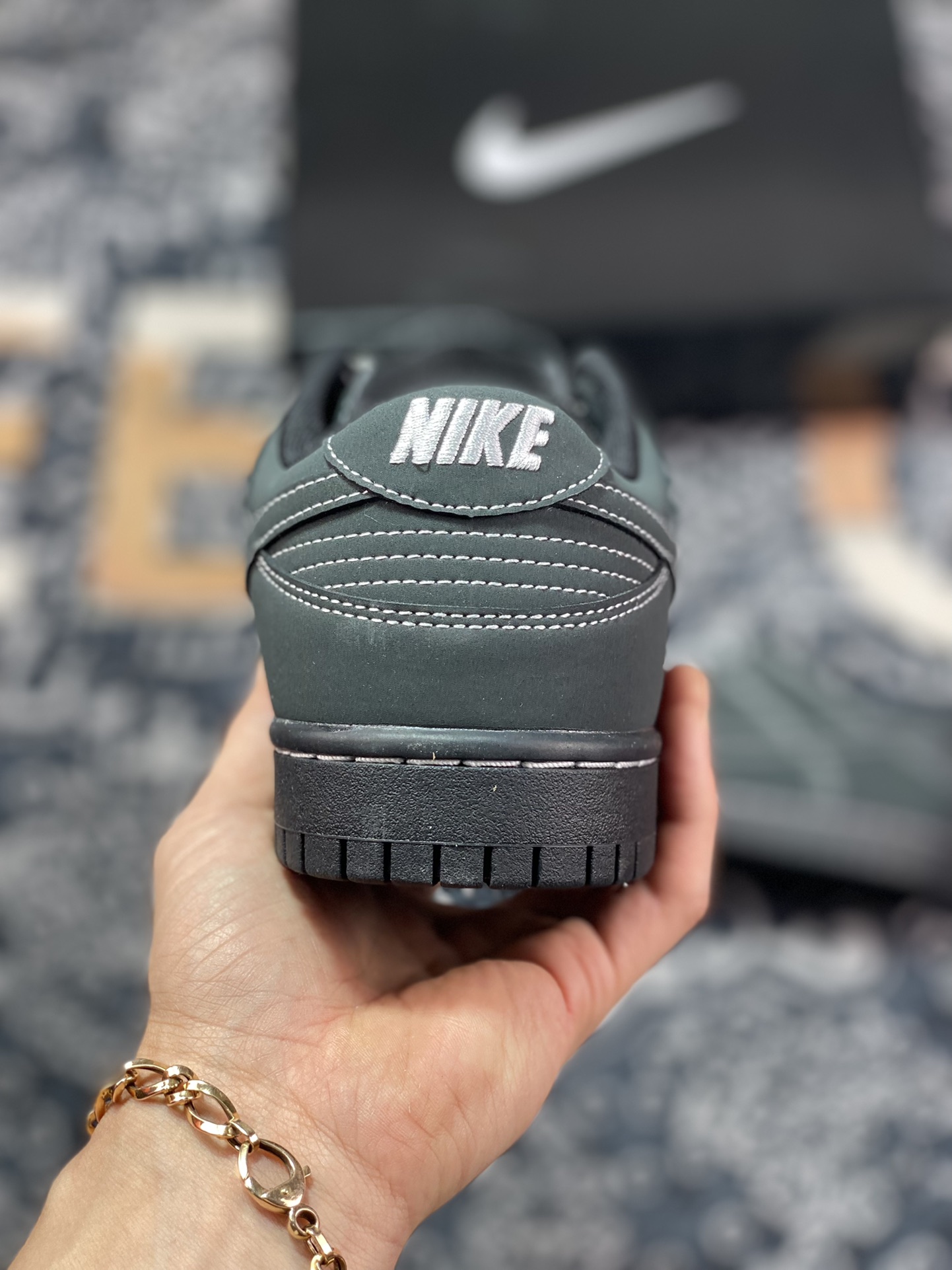 Nike SB Dunk Low Retro”Black/Phantom”扣篮系列低帮休闲运动滑板板鞋DF0517-221