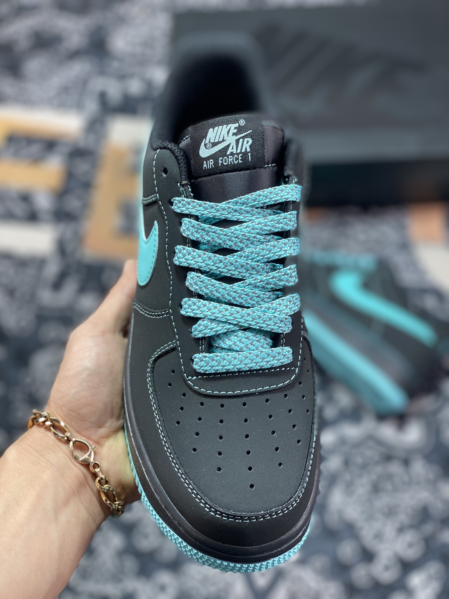 Tiffany & Co. x Nike Air Force 1'07 Low ”Tiffany & Co. Blue” Air Force One DH5696-226