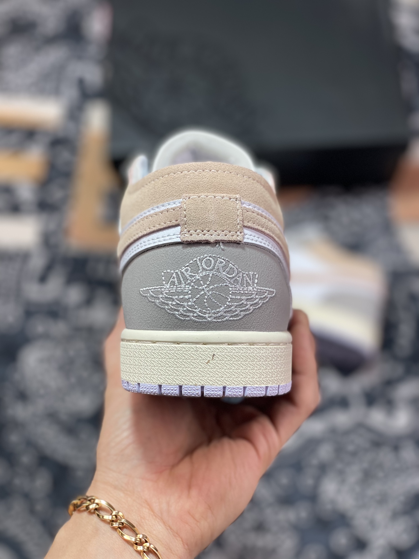 原厂级别 Air Jordan 1 Low OG EX 解构白灰黄 DN1635-002