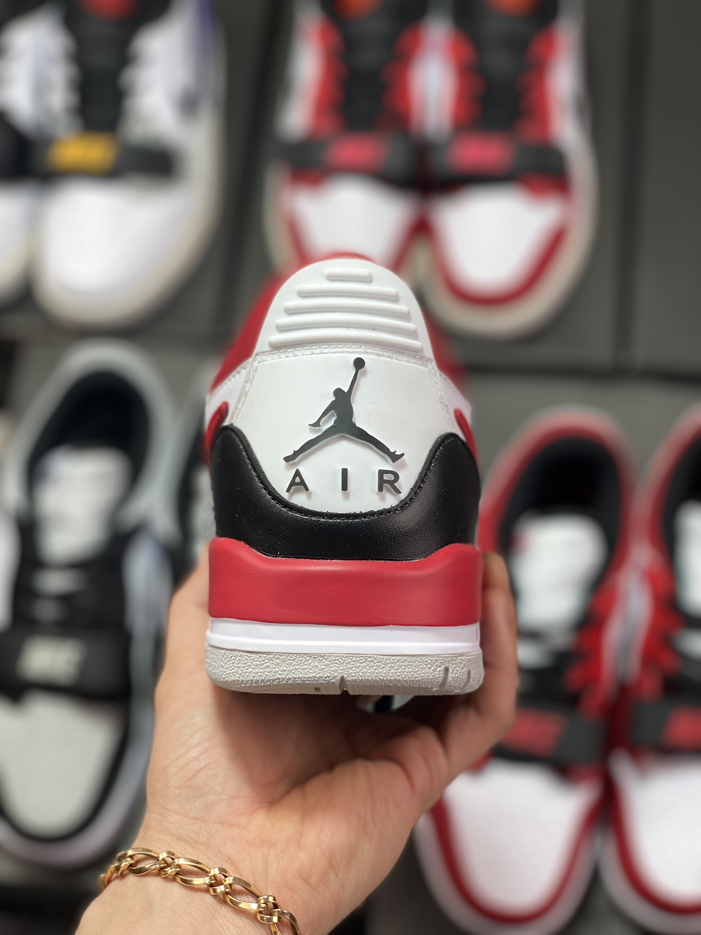 Nike Air Jordan Legacy 312 Low”Black/White/Red”乔丹最强三合一混合版本低帮文CD7069-160