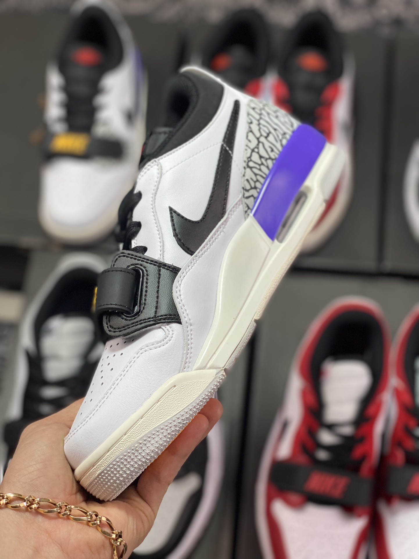 Nike Jordan Legacy 312 Low”Lakers”乔丹最强三合一混合版本低帮休闲运动篮球鞋CD7069-102