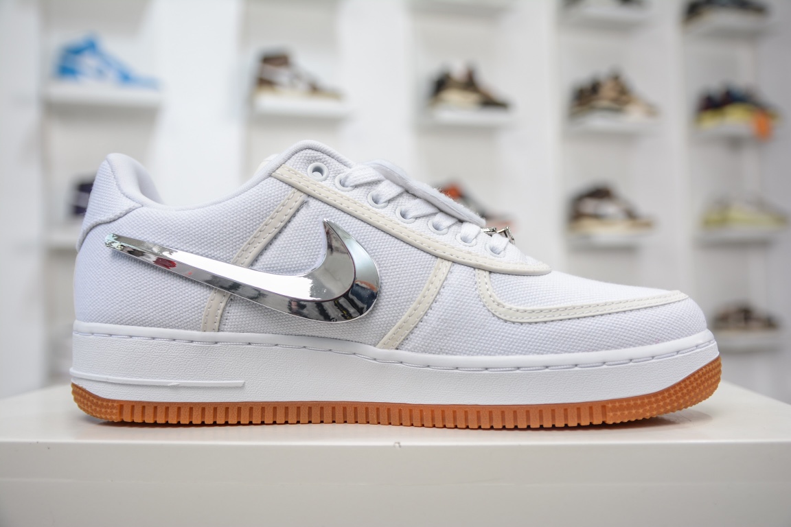 350 纯原Nk Travis Scott x Air Force 1 Low 空军一号低帮AQ4211-100