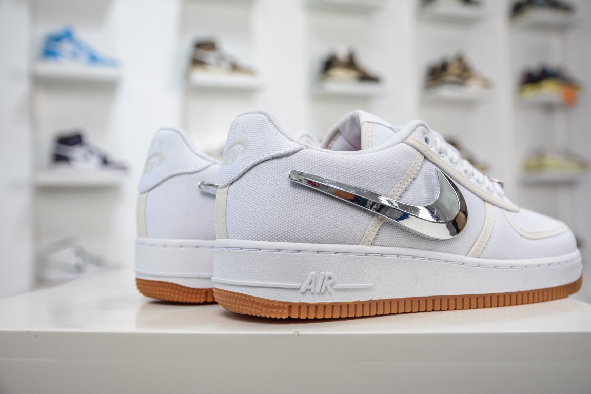 350 纯原Nk Travis Scott x Air Force 1 Low 空军一号低帮AQ4211-100
