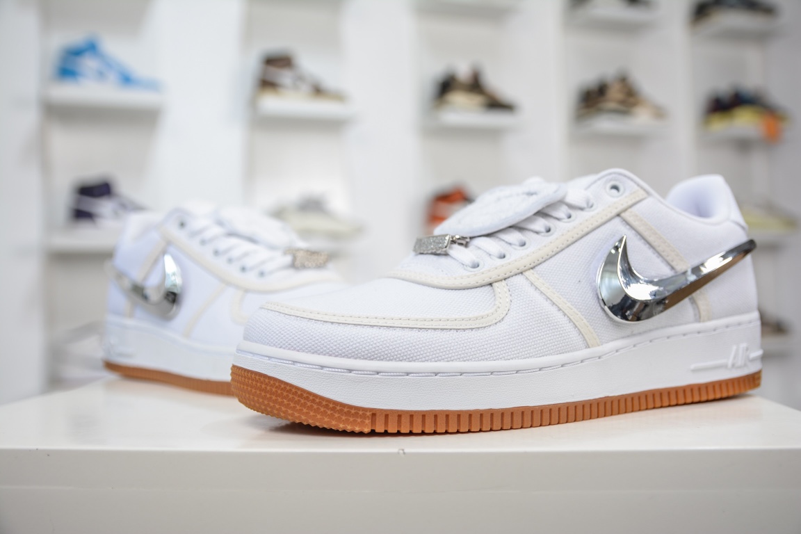 350 纯原Nk Travis Scott x Air Force 1 Low 空军一号低帮AQ4211-100