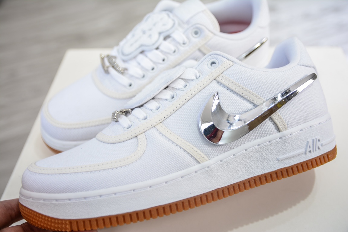 350 纯原Nk Travis Scott x Air Force 1 Low 空军一号低帮AQ4211-100