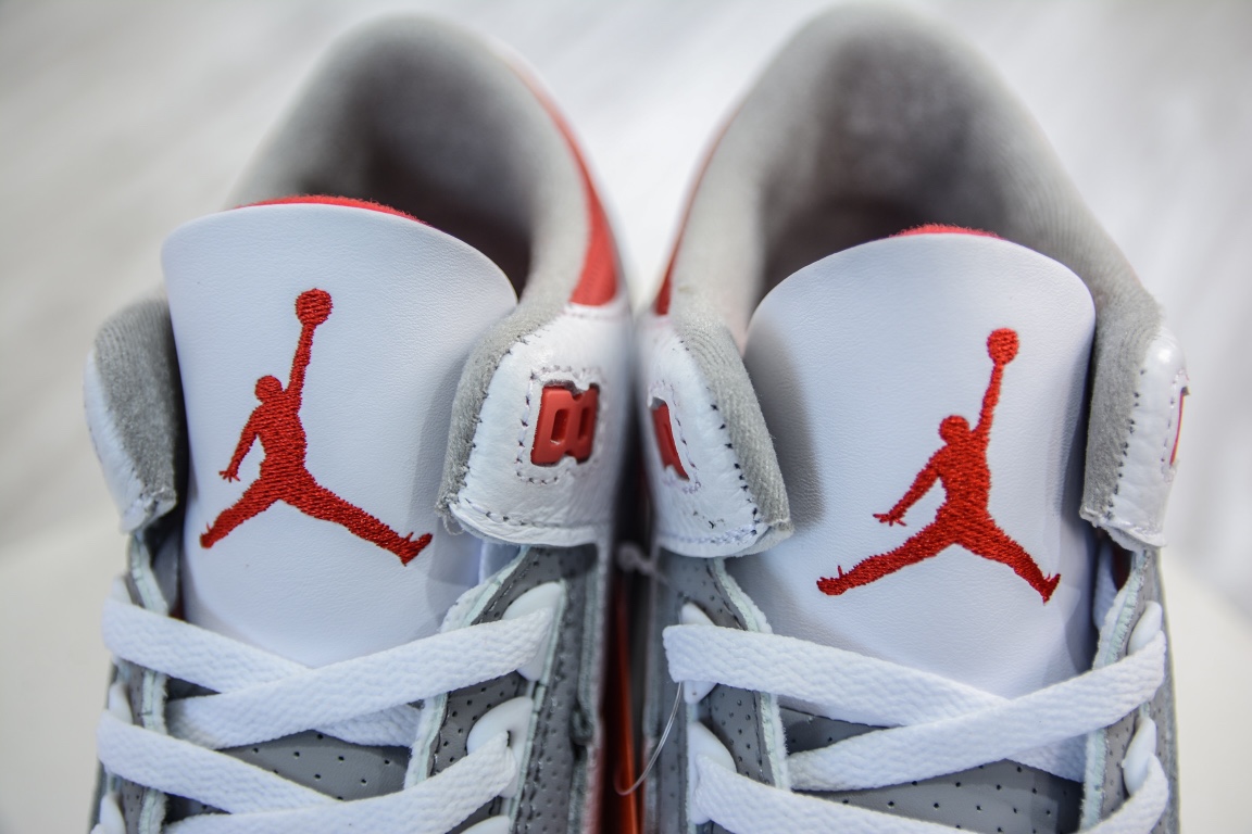 300 原装Air Jordan 3 Retro ”Fire Red” 火焰红配色DN3707-160