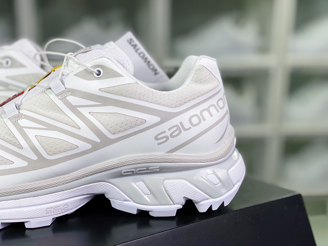 Salomon/Salomon XT-6 ”White Limited” skyline series low-top city ”glacier white XT6” 412529