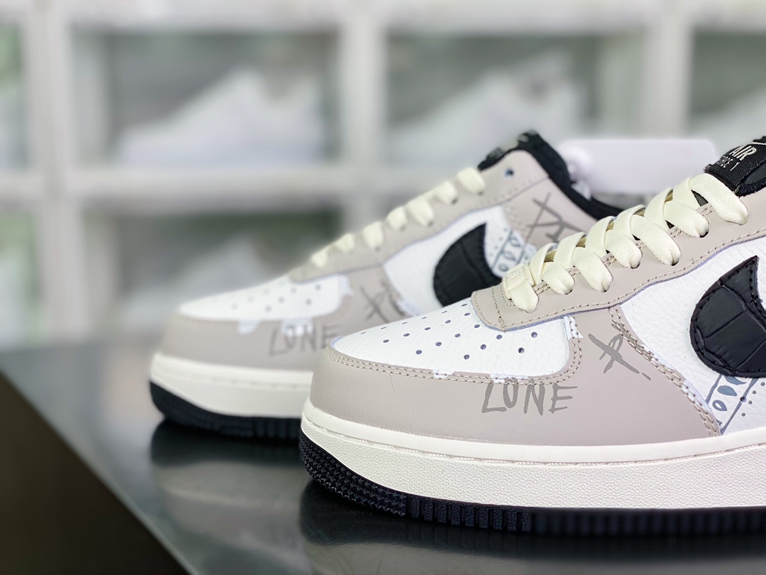 260 Air Force 1'07 Low”Grey/White/Black”空军一号经典低帮LT5986-921