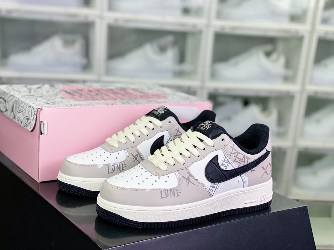 260 Air Force 1'07 Low”Grey/White/Black”空军一号经典低帮LT5986-921