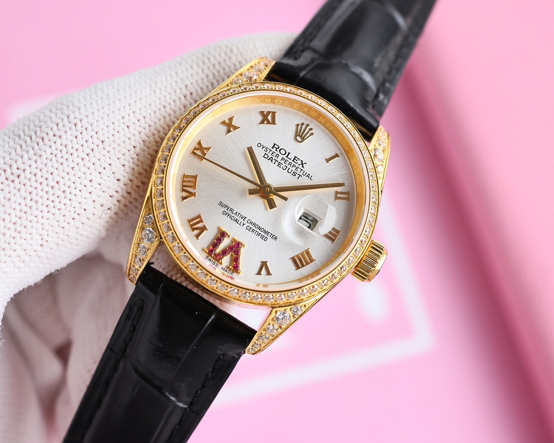 Luxury White Kim Watch: Japanese NH05 Automatic Movement, Scratch-Resistant Steel Shell, Elegant Design - 图片 5