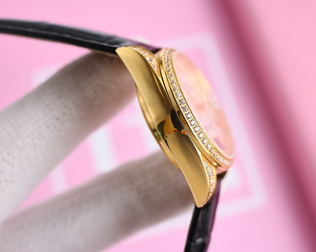 Luxury White Kim Watch: Japanese NH05 Automatic Movement, Scratch-Resistant Steel Shell, Elegant Design - 图片 7