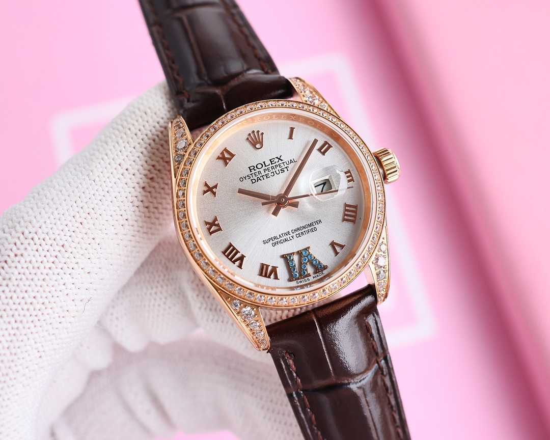 Stylish White Kim Watch with NH05 Automatic Movement and Sapphire Crystal Glass - 图片 4