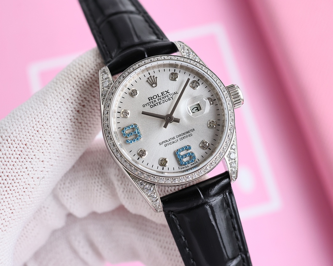 Stylish White Kim Watch with NH05 Automatic Movement and Sapphire Crystal Glass - 图片 3